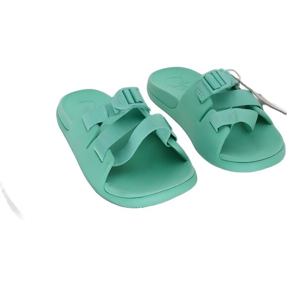Chaco Other - Chaco Chillos Kids Green Slide Sandals Size 3